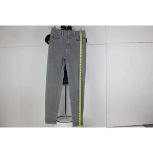 AMERICAN EAGLE OUTFITTERS SUPER HI RISE JEGGING NEXT LEVEL STRETCH SZ 0 GRAY
